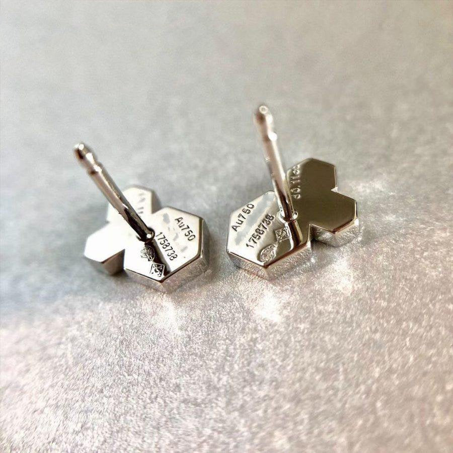¡®Veyra Jewelry¡¯BEE LOVE SILVER DIAMOND EARRINGS