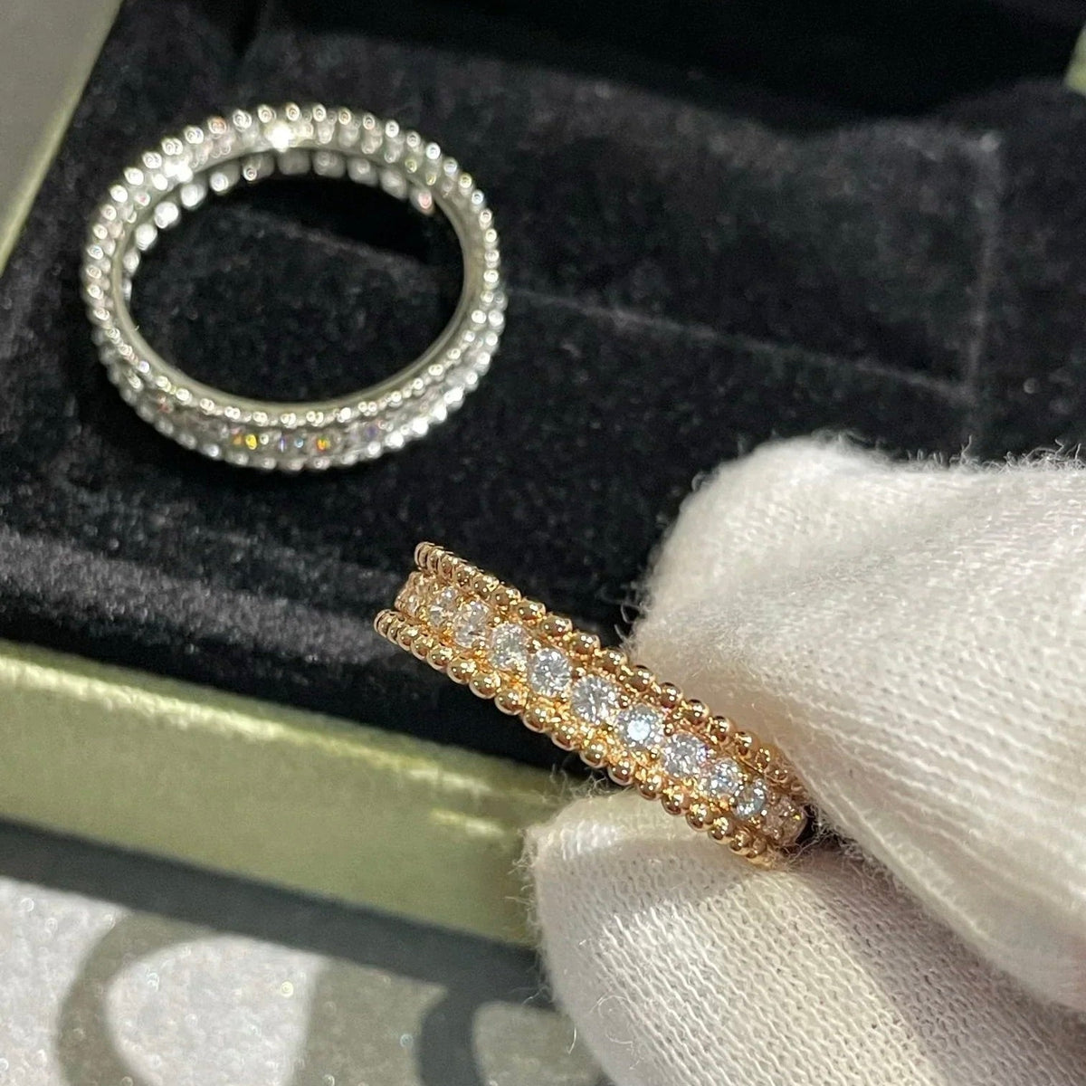 ¡®Veyra Jewelry¡¯PERLEE DIAMOND ROSE GOLD RING