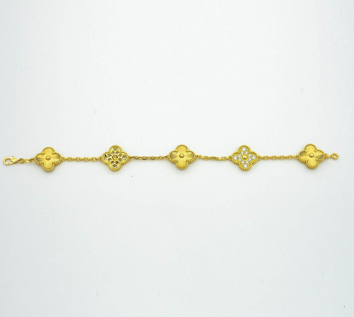 [Veyra Jewelry]New  CLOVER 5 MOTIF LASER BRACELET COLLECTION