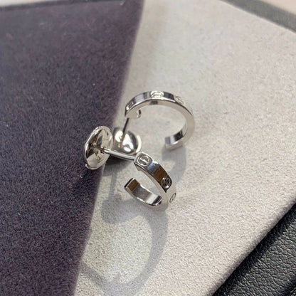 ¡®Veyra Jewelry¡¯LOVE EARRINGS 2.65MM SILVER