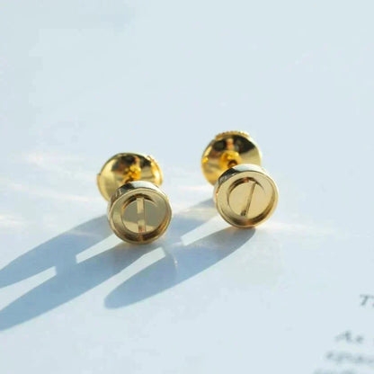 ¡®Veyra Jewelry¡¯LOVE EARRINGS GOLD 10MM