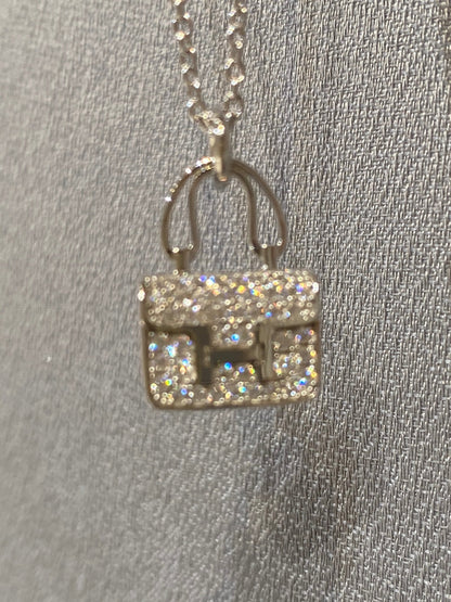 ¡®Veyra Jewelry¡¯CONSTANCE PEDANT DIAMOND NECKLACE