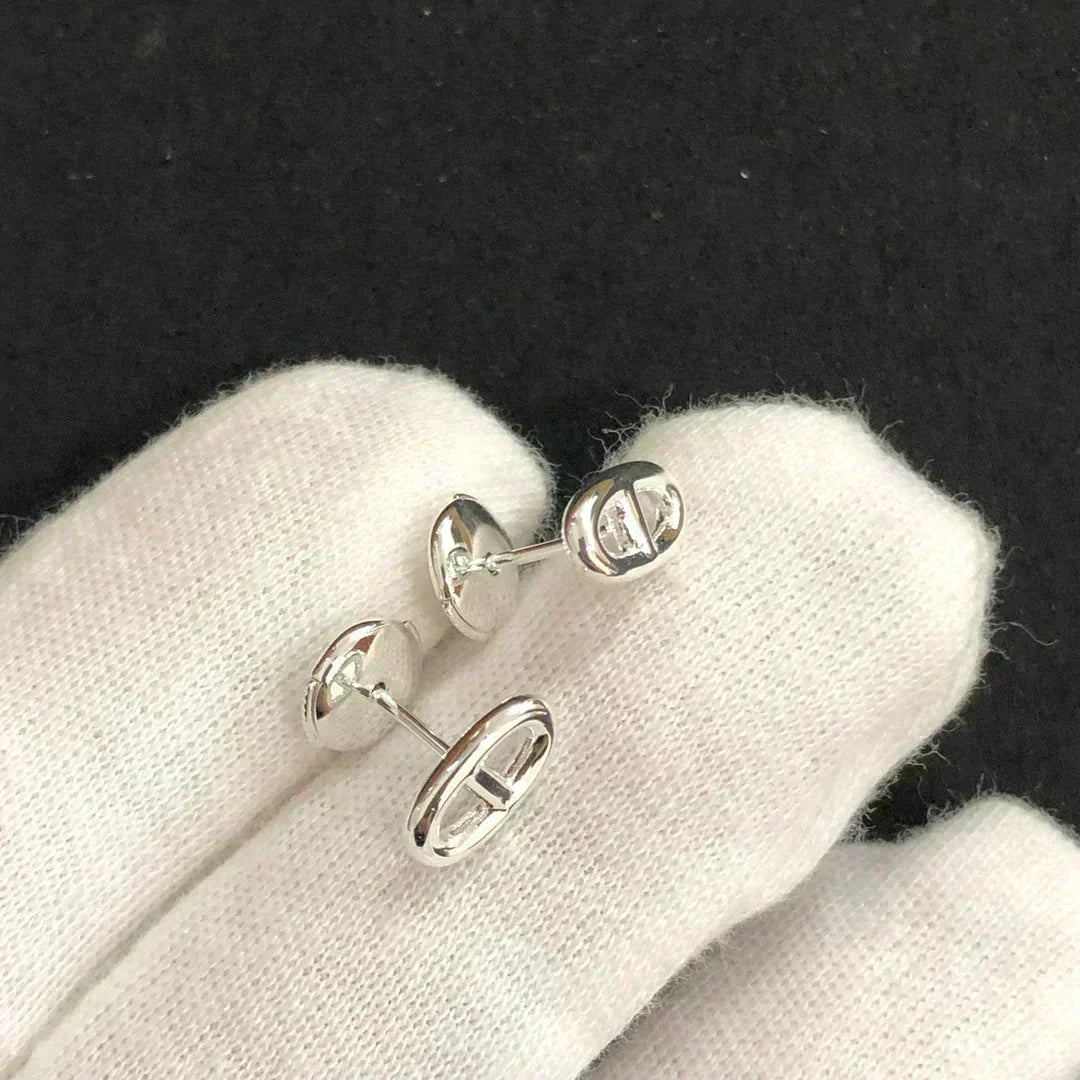 ¡®Veyra Jewelry¡¯CHAINE SMALL EARRINGS GOLD AND SILVER