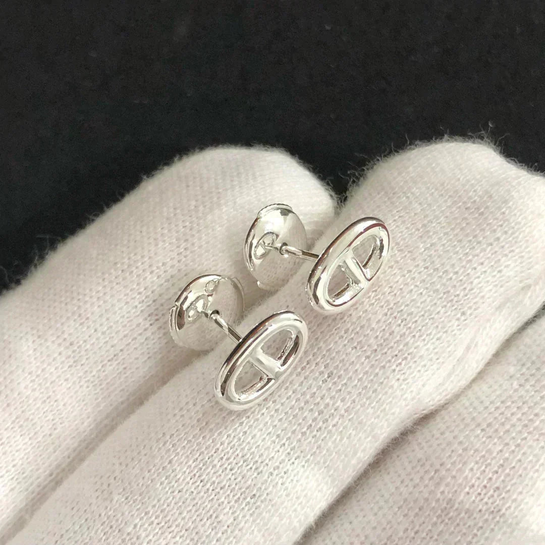 ¡®Veyra Jewelry¡¯CHAINE SMALL EARRINGS GOLD AND SILVER