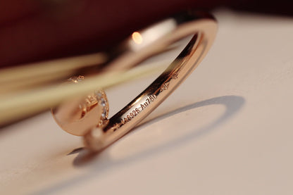 ¡®Veyra Jewelry¡¯JUSTE RING 2.65MM PINK GOLD DIAMOND
