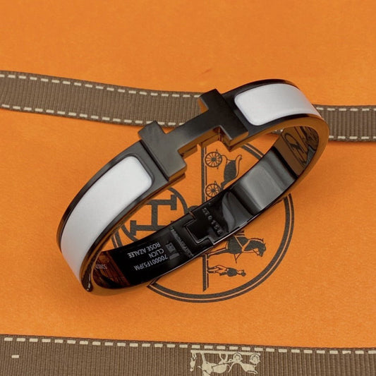 ¡®Veyra Jewelry¡¯H BRACELET 12MM BLACK WHITE CERAMIC
