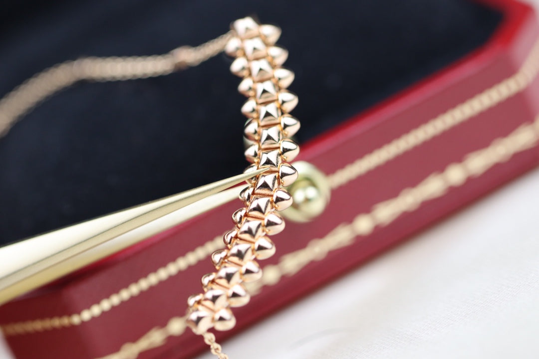 ¡®Veyra Jewelry¡¯CLASH PINK GOLD NECKLACE