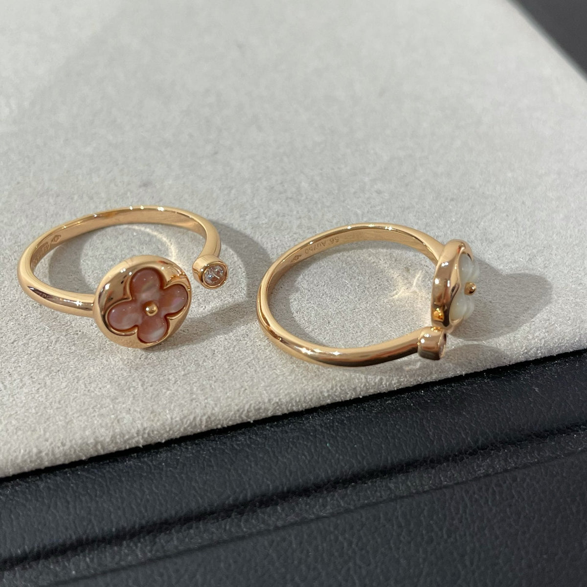 ¡®Veyra Jewelry¡¯SUN 1 DIAMOND PINK MOP RING