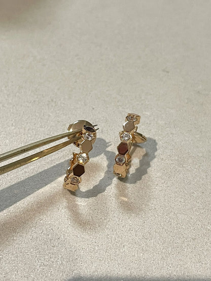 ¡®Veyra Jewelry¡¯BEE LOVE Earrings GOLD DIAMOND