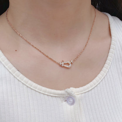 ¡®Veyra Jewelry¡¯FORCE 10 PINK GOLD DIAMOND NECKLACE