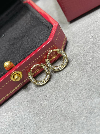 ¡®Veyra Jewelry¡¯LOVE DIAMOND EARRINGS