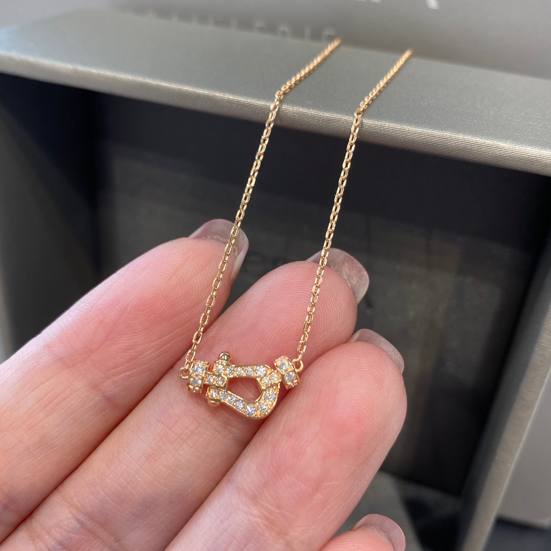 ¡®Veyra Jewelry¡¯FORCE 10 DIAMOND PINK GOLD NECKLACE MINI MODEL