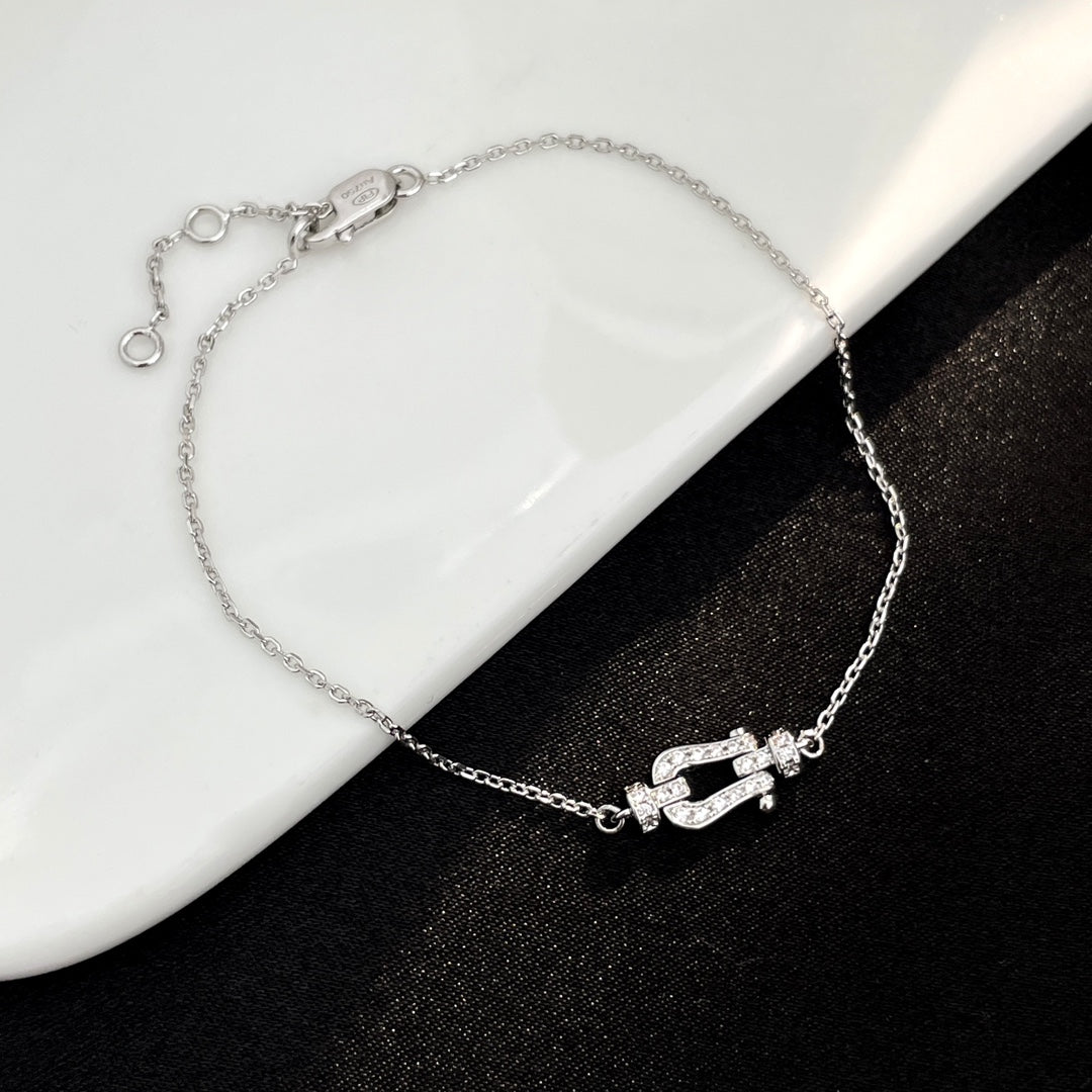 ¡®Veyra Jewelry¡¯FORCE 10 FULL DIAMOND BUCKLE CHAIN LINK MINI MODEL