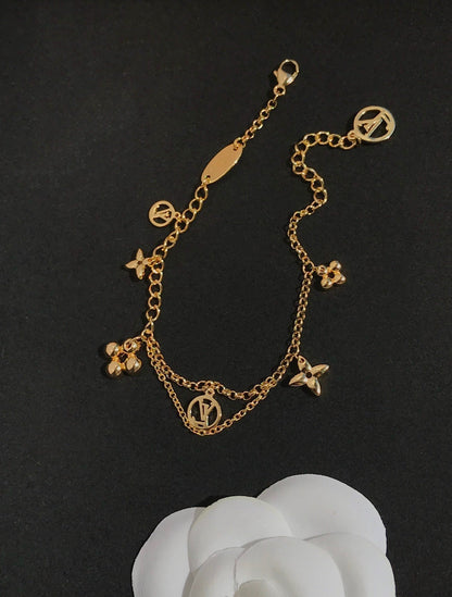 ¡®Veyra Jewelry¡¯BLOOMING PINK GOLD MOP BRACELET