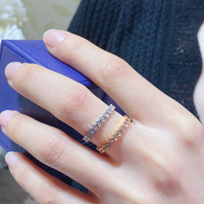 ¡®Veyra Jewelry¡¯BEE LOVE DIAMOND PAVED SMALL RING