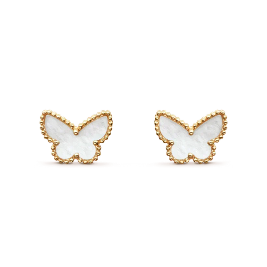 ¡®Veyra Jewelry¡¯SWEET BUTTERFLY MOP EARSTUDS