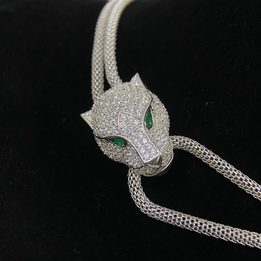 ¡®Veyra Jewelry¡¯Panther Head Layered Necklace