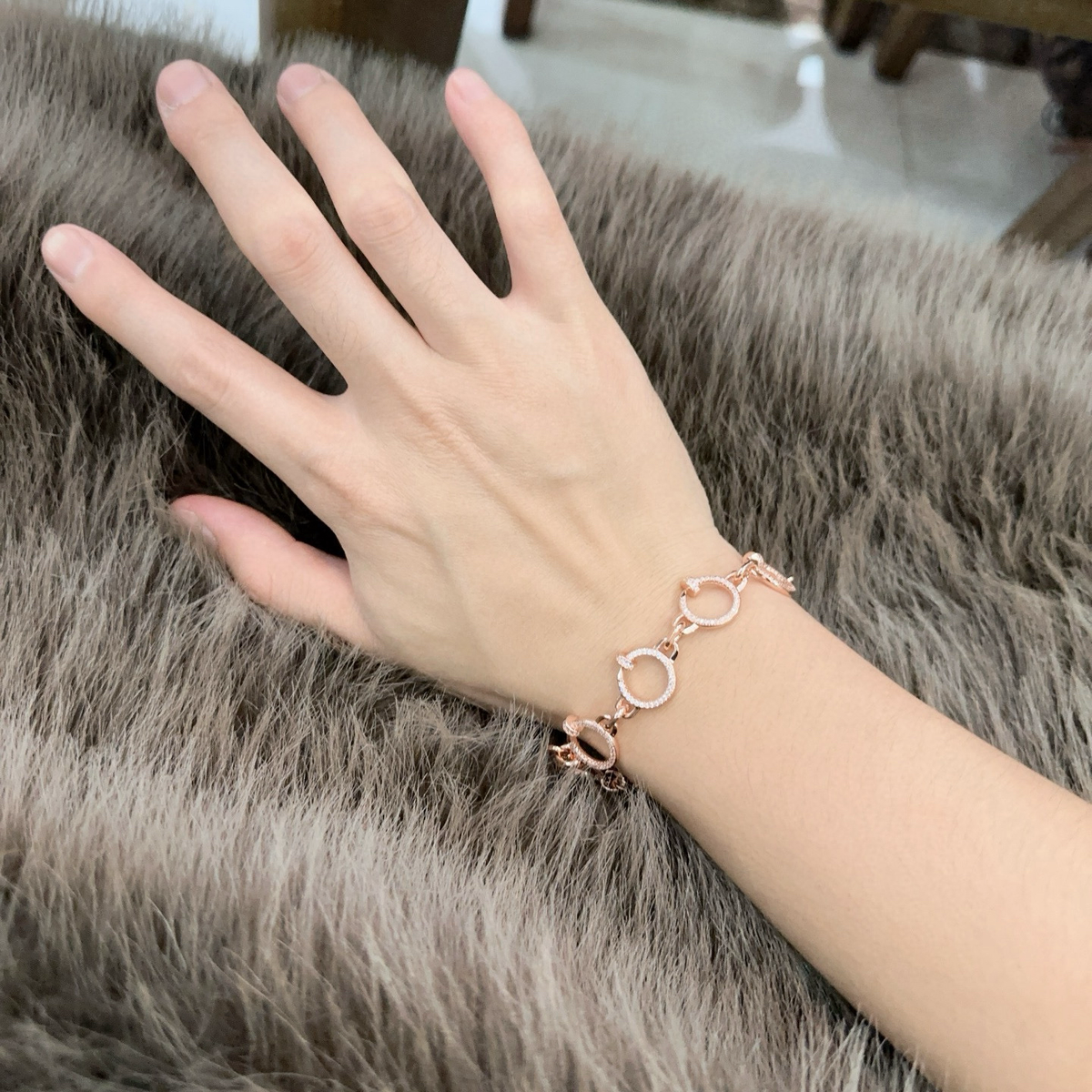 ¡®Veyra Jewelry¡¯LOVE&JUSTE BRACELET DIAMONDS