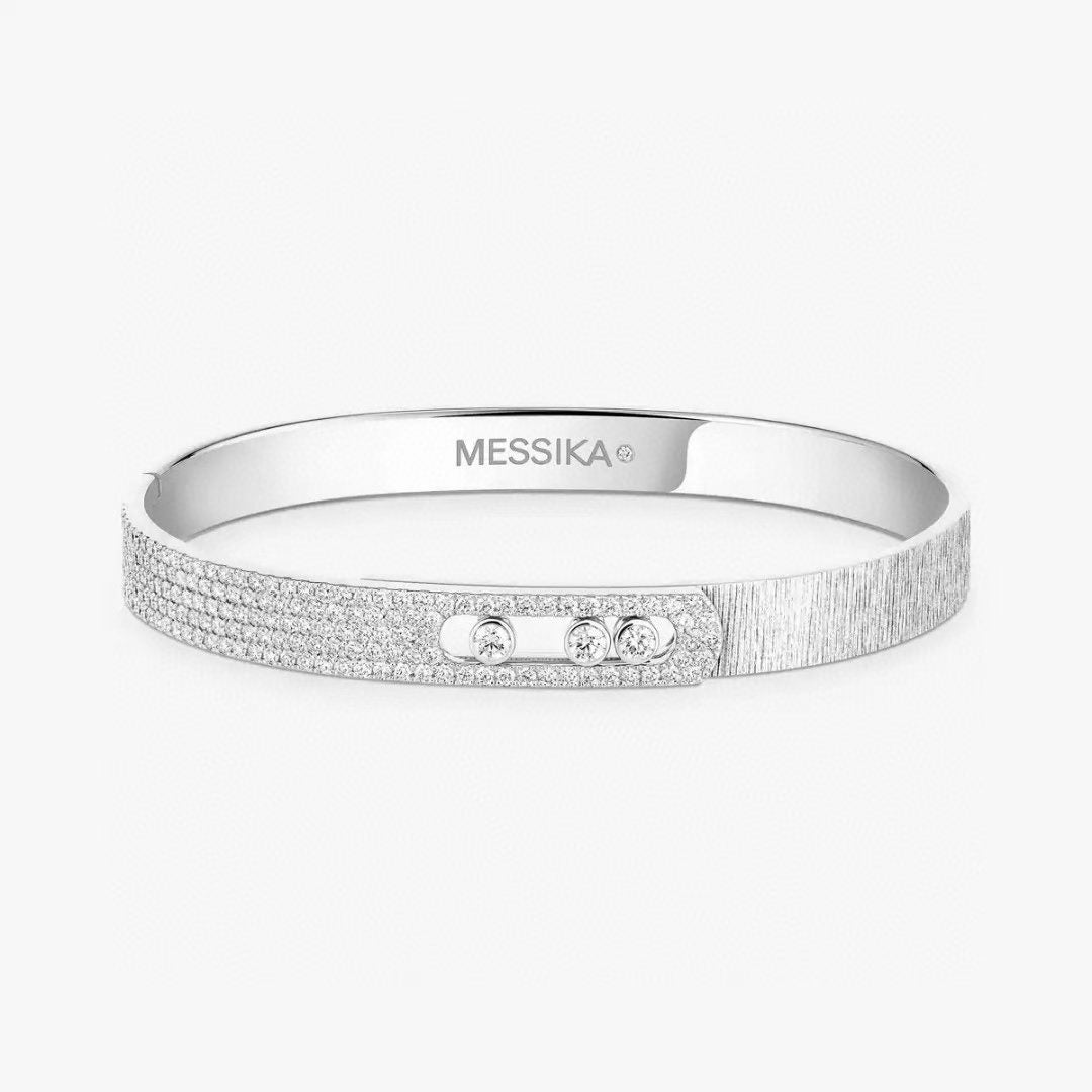 [Veyra Jewelry] 2026 BRAND-NEW FROSTED BRACELET WITH DIAMONDS THREE COLORS