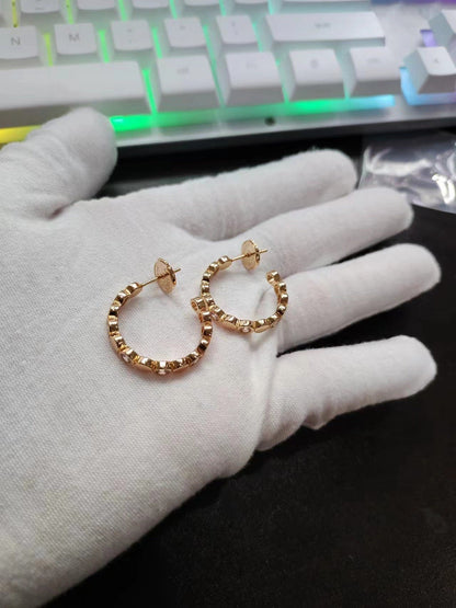 [Veyra Jewelry]Bubble Hoop Earrings