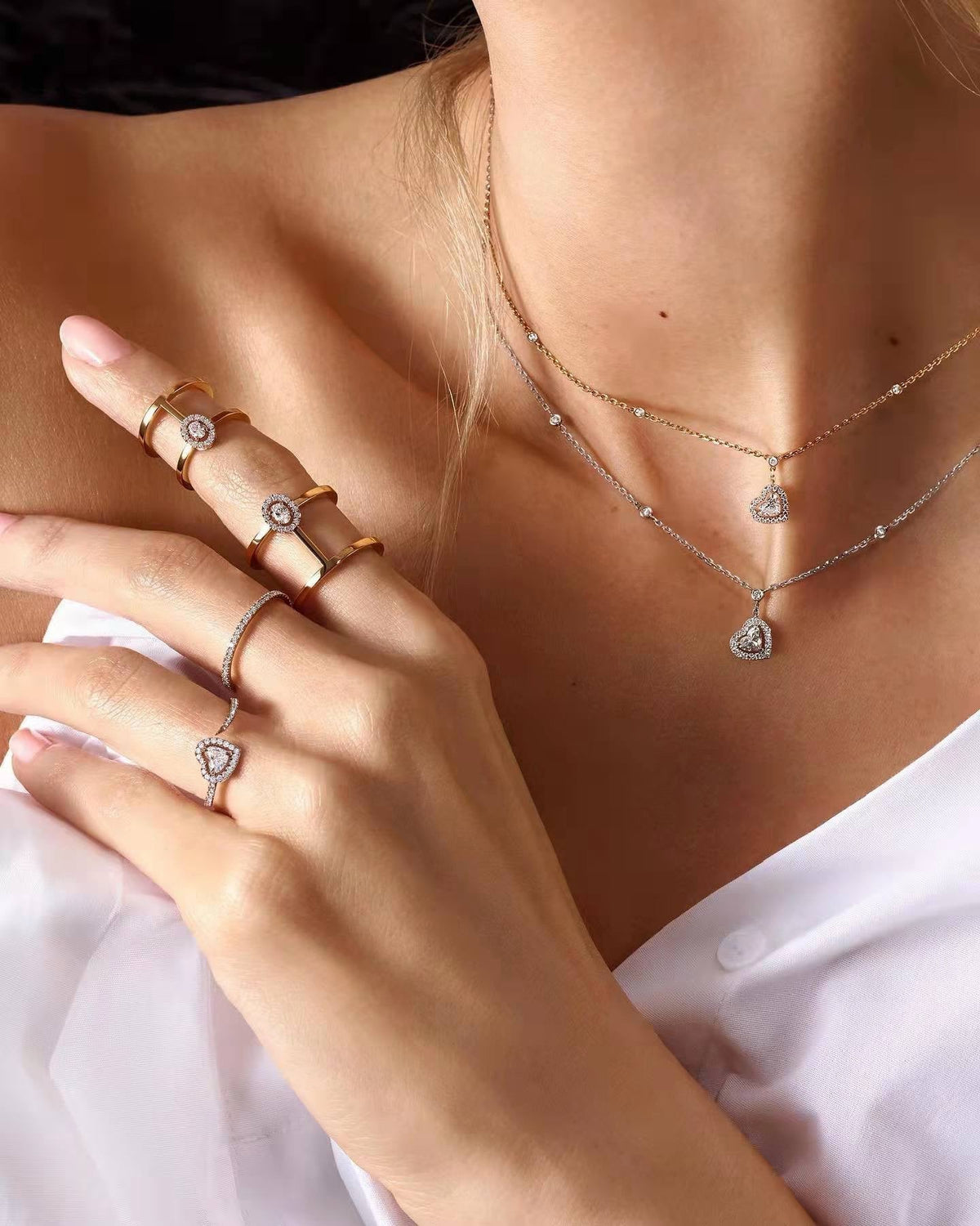 [Veyra Jewelry]Move Romane Diamond Ring（副本）