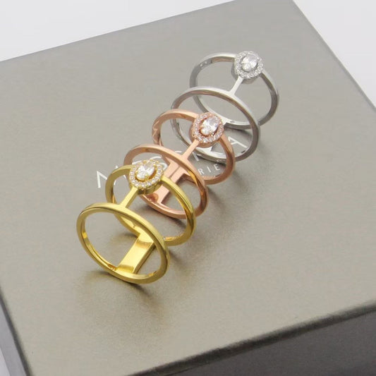[Veyra Jewelry]Move Romane Diamond Ring（副本）