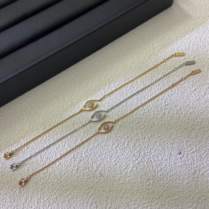 [Veyra Jewelry]Lucky Eye Sliding Diamond Bracelet