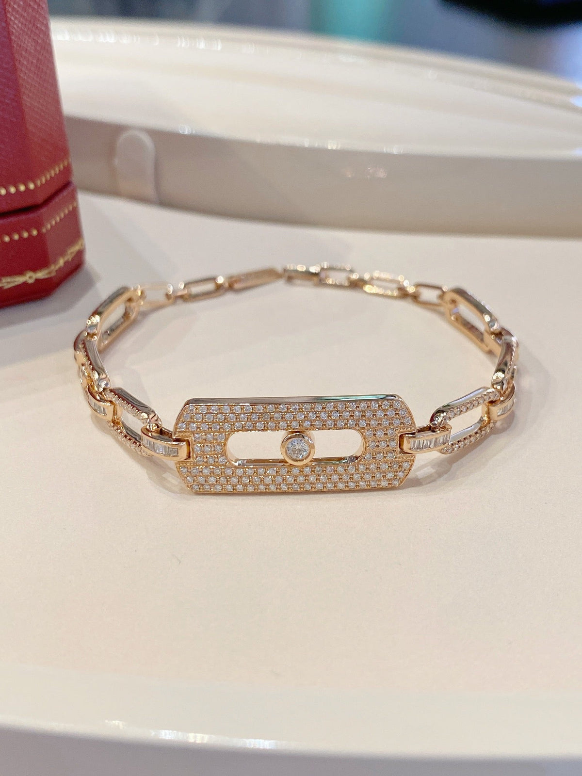 [Veyra Jewelry]My Move Pavé Chain Bracelet