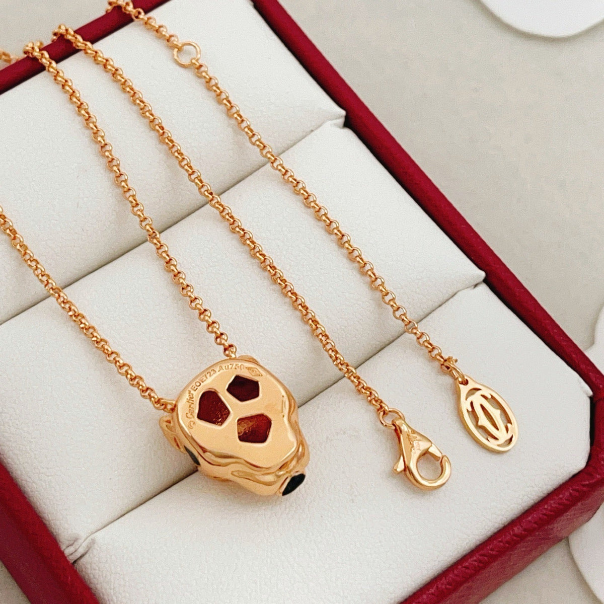 ¡®Veyra Jewelry¡¯Panthère de Cartier Solid Panther‑Head Necklace,
