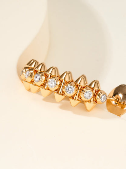 ¡®Veyra Jewelry¡¯Clash‑de  Spiked Diamond Earrings