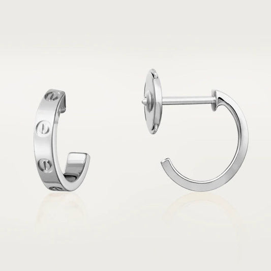 ¡®Veyra Jewelry¡¯LOVE EARRINGS 2.65MM SILVER