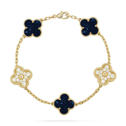 [Veyra Jewelry]New CLOVER 5 MOTIF PIETERSITE BRACELET COLLECTION