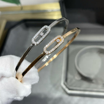 [Veyra Jewelry]Move Uno pavé flex bangle medium