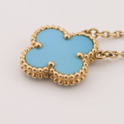 ¡®Veyra Jewelry¡¯CLOVER 15MM VINTAGE TURQUOISE NECKLACE