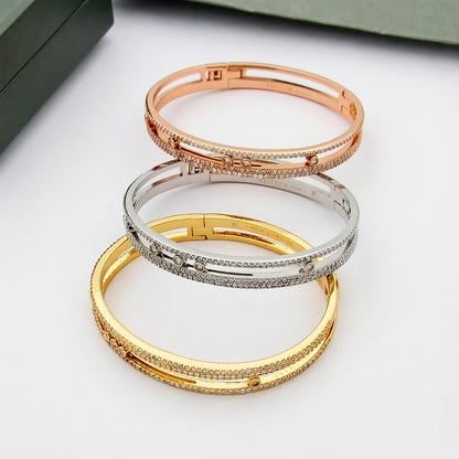 [Veyra Jewelry]Move Romane pavé bangle