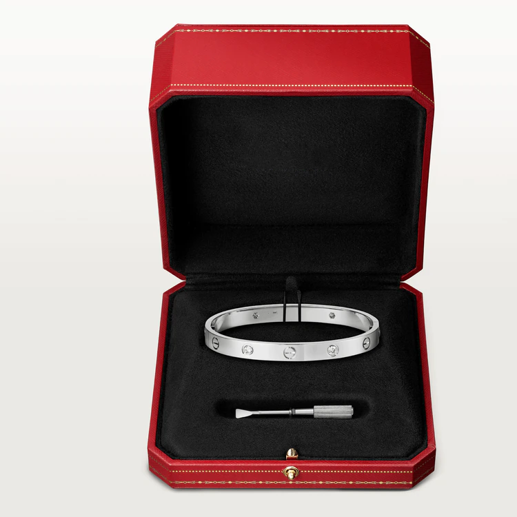 ¡®Veyra Jewelry¡¯LOVE BRACELET 6.1MM 4 DIAMONDS