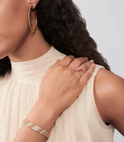 [Veyra Jewelry]Five-row diamond bracelet