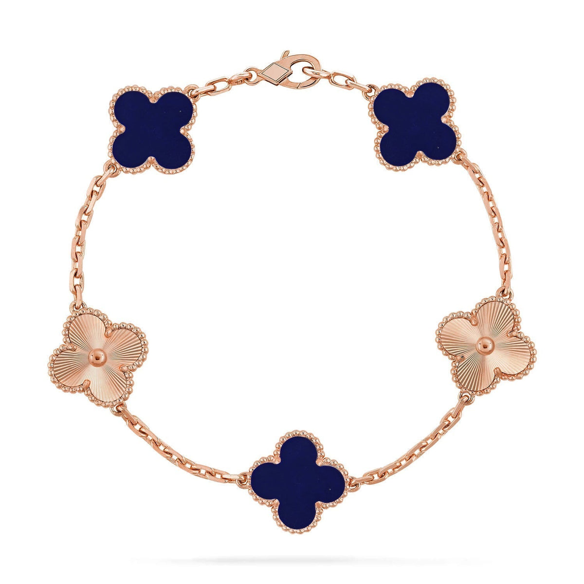 [Veyra Jewelry]New CLOVER 5 MOTIF LAPIS LAZULI BRACELET COLLECTION