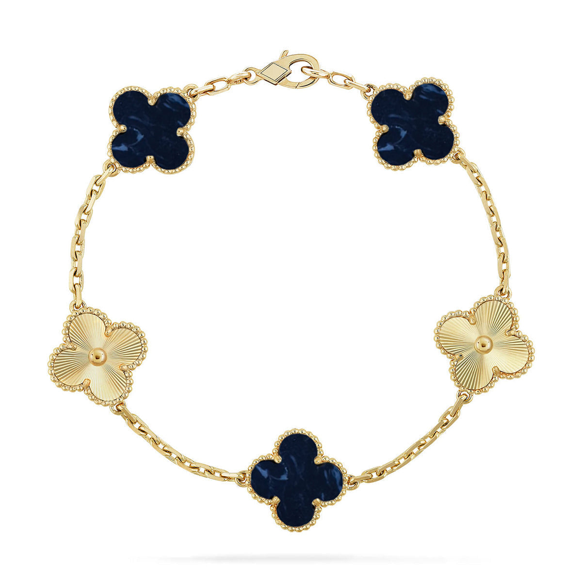 [Veyra Jewelry]New CLOVER 5 MOTIF PIETERSITE BRACELET COLLECTION