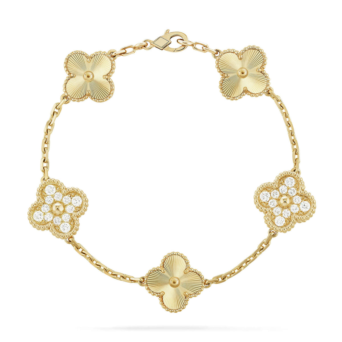 [Veyra Jewelry]New  CLOVER 5 MOTIF LASER BRACELET COLLECTION