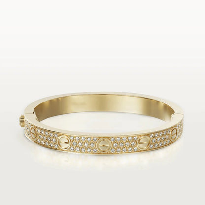 ¡®Veyra Jewelry¡¯LOVE BRACELET 6.1MM DIAMOND-PAVED