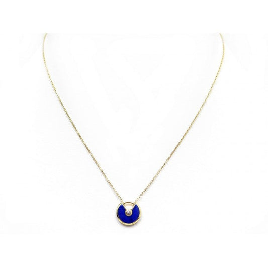 ¡®Veyra Jewelry¡¯AMULETTE ROSE GOLD AGATE NECKLACE