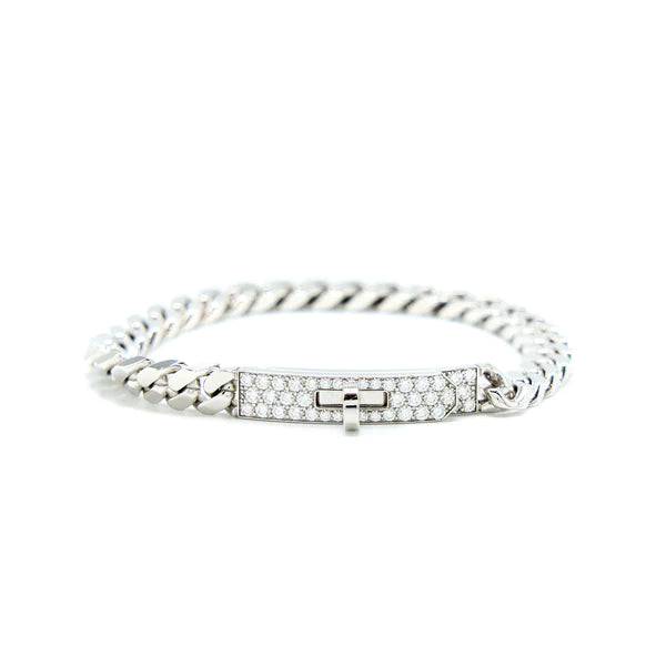 ¡®Veyra Jewelry¡¯KELLY CHAIN SILVER DIAMOND BRACELET