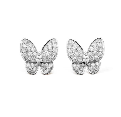 ¡®Veyra Jewelry¡¯BUTTERFLY ALL DIAMOND EARRINGS