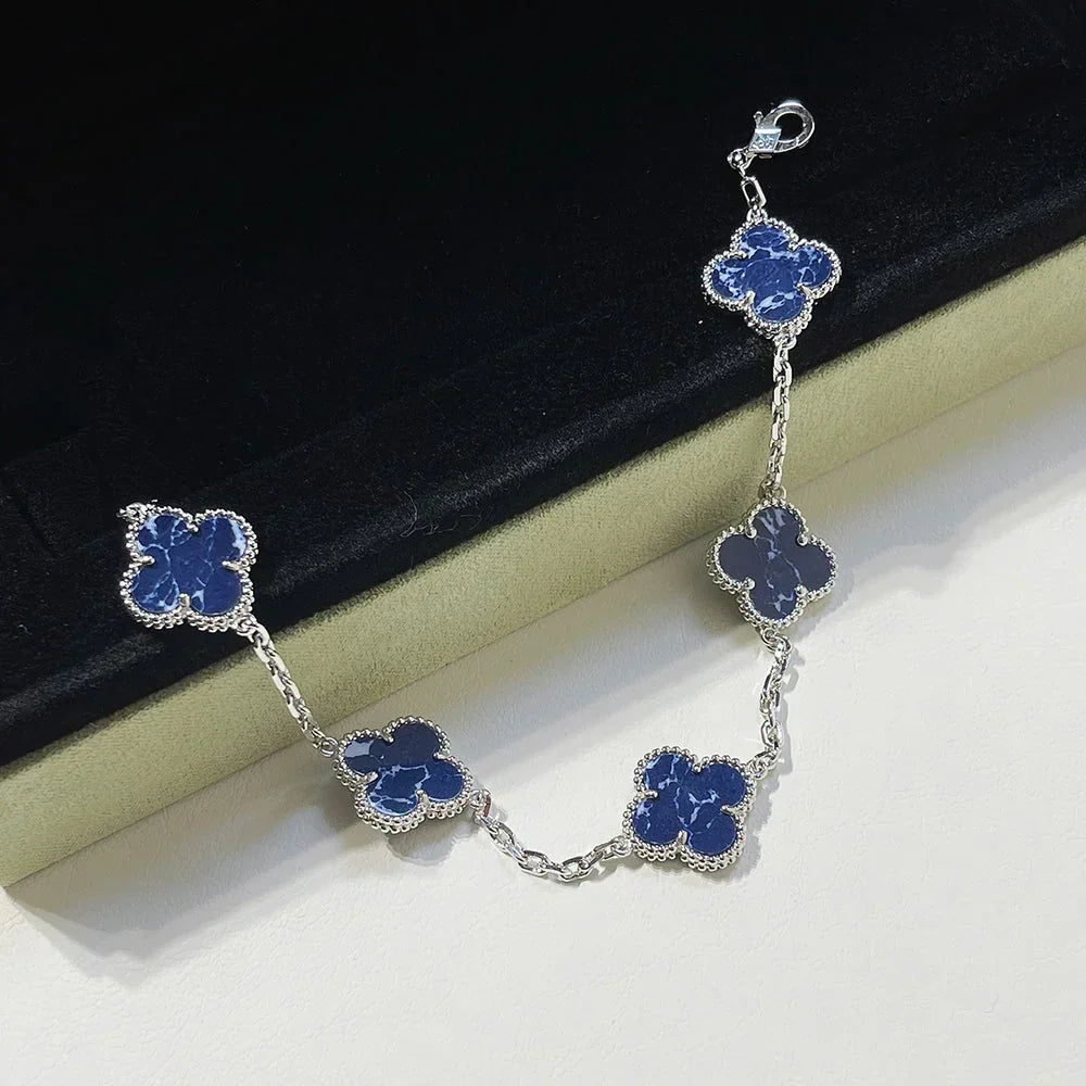 [Veyra Jewelry]New CLOVER 5 MOTIF PIETERSITE BRACELET COLLECTION