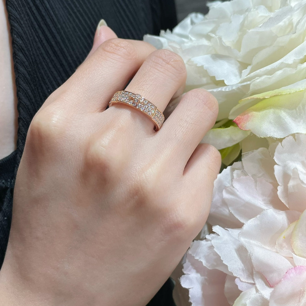 ¡®Veyra Jewelry¡¯KELLY PINK GOLD DIAMOND RING