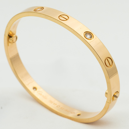 ¡®Veyra Jewelry¡¯LOVE BRACELET 6.1MM 4 DIAMONDS