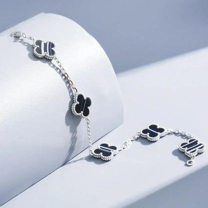 [Veyra Jewelry]New  CLOVER 5 MOTIF PULSAR STONE BRACELET COLLECTION