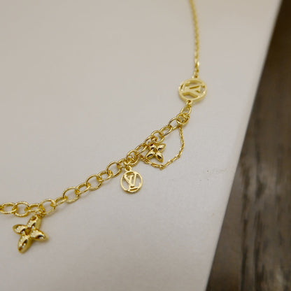 ¡®Veyra Jewelry¡¯BLOOMING SUPPLE NECKLACE BRASS