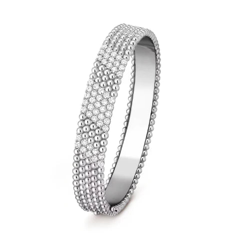 [Veyra Jewelry]Five-row diamond bracelet